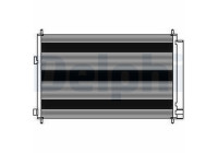 Condenser, air conditioner TSP0225627 Delphi