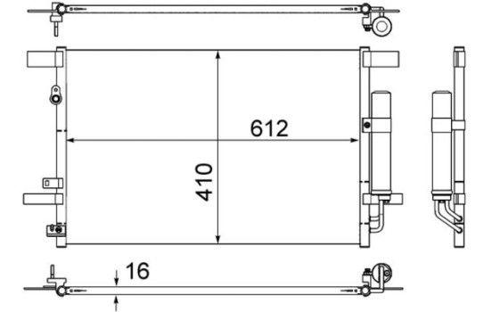 Condenser, air conditioner
