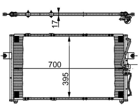 Condenser, air conditioner