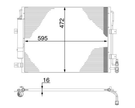 Condenser, air conditioner