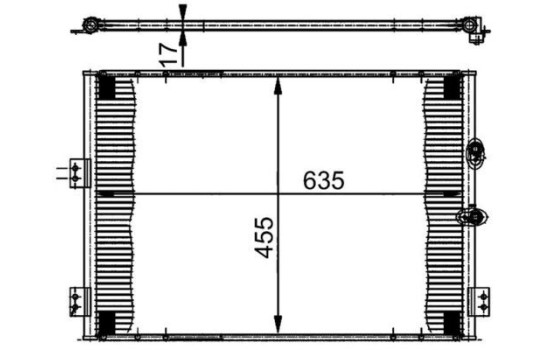 Condenser, air conditioner