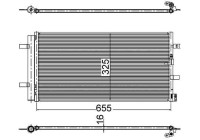 Condenser, air conditioner