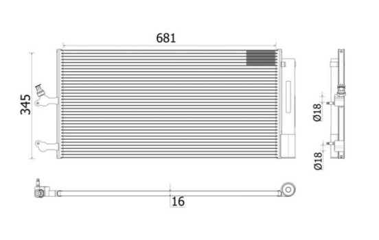 Condenser, air conditioner