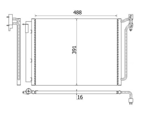Condenser, air conditioner