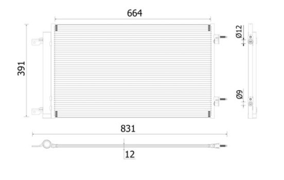 Condenser, air conditioner