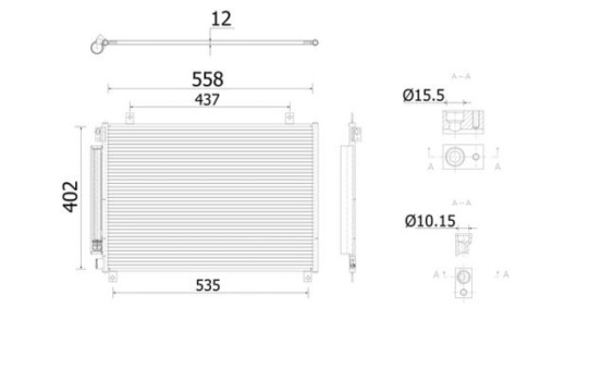 Condenser, air conditioner