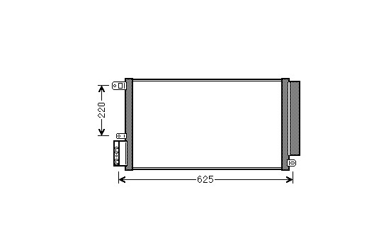 Condenser, air conditioning 01005115 International Radiators