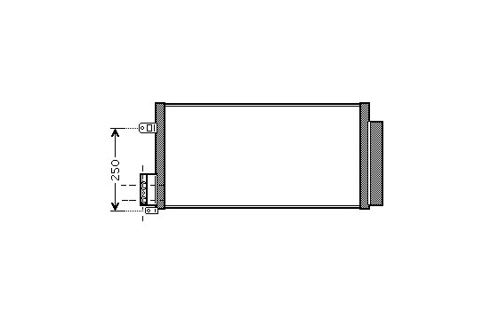 Condenser, air conditioning 01005116 International Radiators