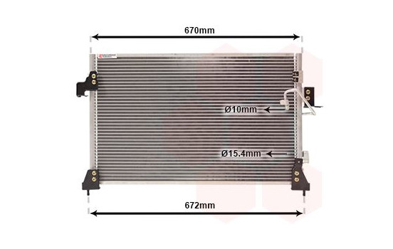 Condenser, air conditioning 02005143 International Radiators, Image 2