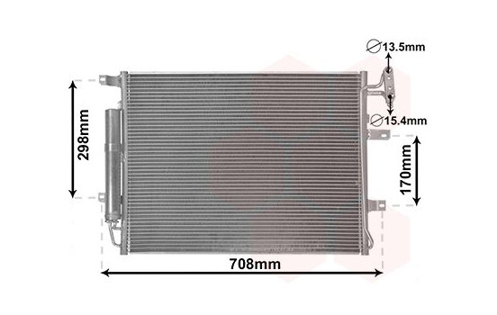 Condenser, air conditioning 02015701 International Radiators