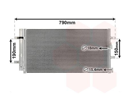 Condenser, air conditioning 03005352 International Radiators