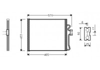 Condenser, air conditioning 06005185 International Radiators