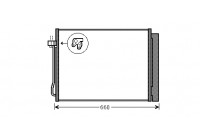 Condenser, air conditioning 06005377 International Radiators