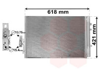 Condenser, air conditioning 06005481 International Radiators