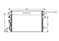Condenser, air conditioning 07005088 International Radiators