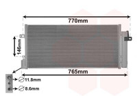 Condenser, air conditioning 08005062 International Radiators