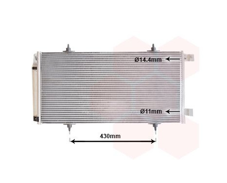 Condenser, air conditioning 09005226 International Radiators, Image 2