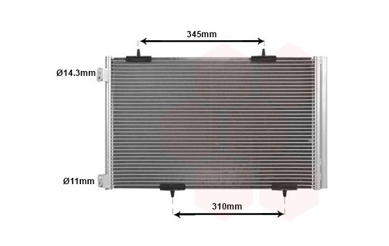 Condenser, air conditioning 09005290 International Radiators