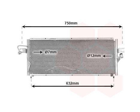Condenser, air conditioning 13005164 International Radiators, Image 2
