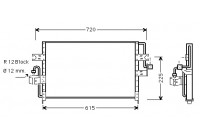 Condenser, air conditioning 13005165 International Radiators