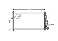 Condenser, air conditioning 13005277 International Radiators