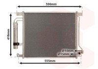 Condenser, air conditioning 13015703 International Radiators