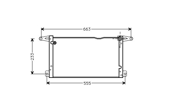Condenser, air conditioning 17005154 International Radiators