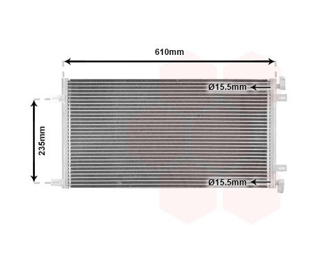 Condenser, air conditioning 17005255 International Radiators, Image 2