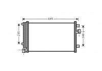 Condenser, air conditioning 17005328 International Radiators