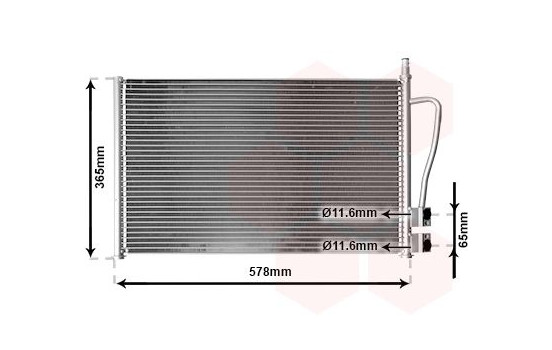 Condenser, air conditioning 18005328 International Radiators
