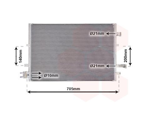Condenser, air conditioning 18005377 International Radiators, Image 2