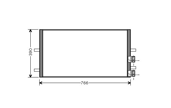 Condenser, air conditioning 18005407 International Radiators