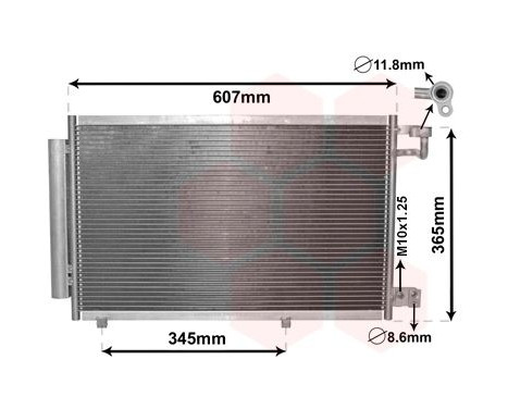 Condenser, air conditioning 18005439 International Radiators