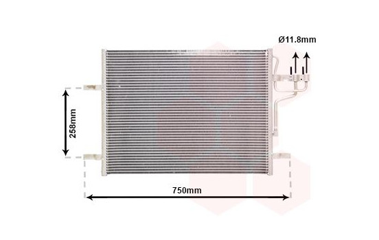 Condenser, air conditioning 18005483 International Radiators