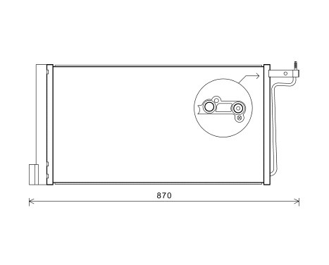 Condenser, air conditioning 18005485 International Radiators