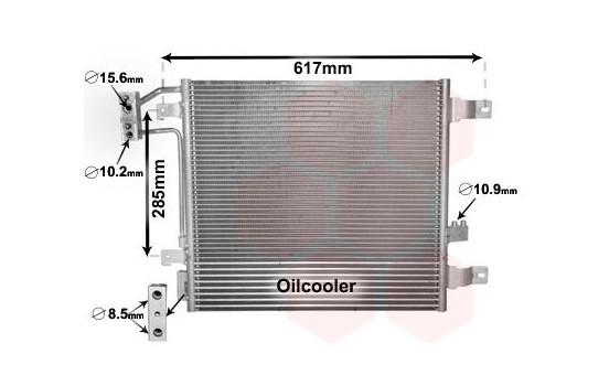 Condenser, air conditioning 21005057 International Radiators