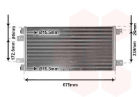 Condenser, air conditioning 21005074 International Radiators