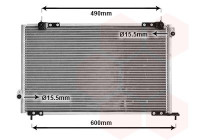 Condenser, air conditioning 25005105 International Radiators