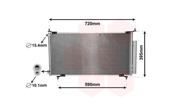 Condenser, air conditioning 25005201 International Radiators