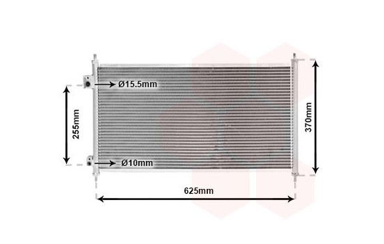 Condenser, air conditioning 25005202 International Radiators