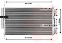 Condenser, air conditioning 25005223 International Radiators