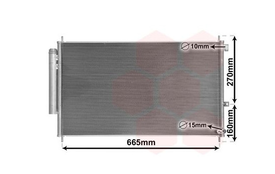 Condenser, air conditioning 25015701 International Radiators