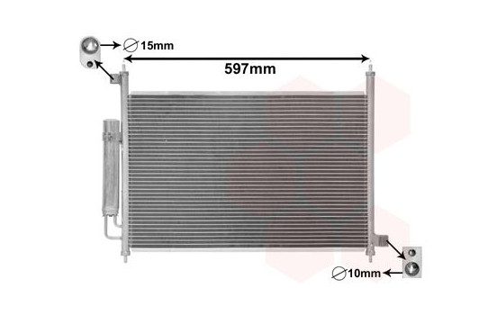 Condenser, air conditioning 25015702 International Radiators