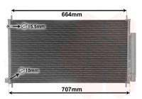 Condenser, air conditioning 25015704 International Radiators