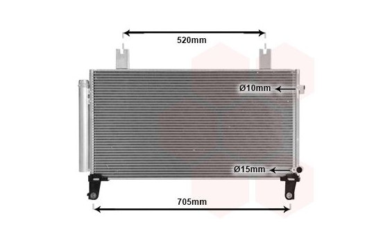 Condenser, air conditioning 25015707 International Radiators
