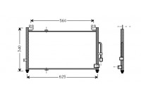 Condenser, air conditioning 27005104 International Radiators