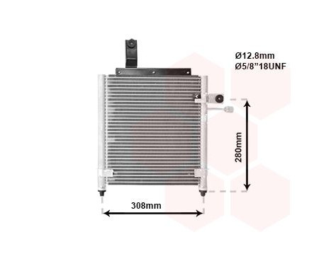 Condenser, air conditioning 27005156 International Radiators, Image 2