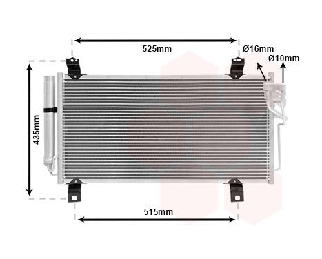 Condenser, air conditioning 27005231 International Radiators, Image 2