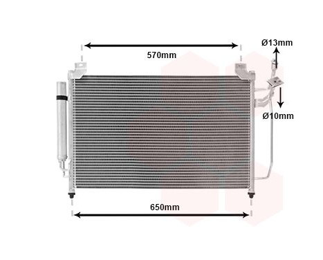 Condenser, air conditioning 27005240 International Radiators, Image 2