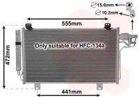 Condenser, air conditioning 27005260 International Radiators